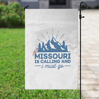 Missouri Traveling Lover Garden Flag Missouri Is Calling And I Must Go