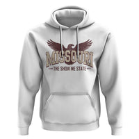 Vintage Missouri Eagle Hoodie Missouri The Show Me State Retro Distressed