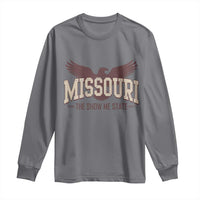 Vintage Missouri Eagle Long Sleeve Shirt Missouri The Show Me State Retro Distressed