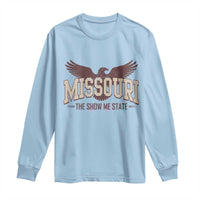 Vintage Missouri Eagle Long Sleeve Shirt Missouri The Show Me State Retro Distressed