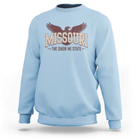 Vintage Missouri Eagle Sweatshirt Missouri The Show Me State Retro Distressed