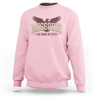 Vintage Missouri Eagle Sweatshirt Missouri The Show Me State Retro Distressed