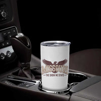 Vintage Missouri Eagle Tumbler Cup Missouri The Show Me State Retro Distressed