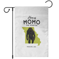Louisiana Missouri Cryptid Lover Garden Flag Home Of Momo The Monster