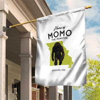 Louisiana Missouri Cryptid Lover Garden Flag Home Of Momo The Monster