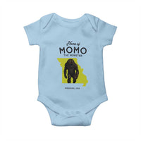 Louisiana Missouri Cryptid Lover Baby Onesie Home Of Momo The Monster