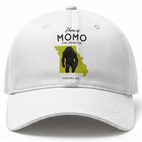 Louisiana Missouri Cryptid Lover Baseball Cap Home Of Momo The Monster