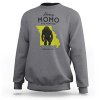 Louisiana Missouri Cryptid Lover Sweatshirt Home Of Momo The Monster