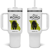 Louisiana Missouri Cryptid Lover Tumbler With Handle Home Of Momo The Monster