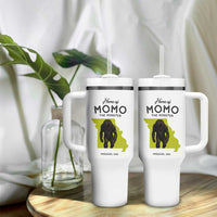 Louisiana Missouri Cryptid Lover Tumbler With Handle Home Of Momo The Monster