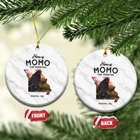 Momo The Monster Folklore Ceramic Ornament Louisiana Missouri Cryptid Lover Gift