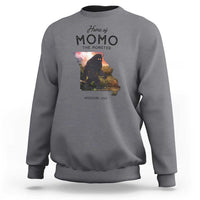 Momo The Monster Folklore Sweatshirt Louisiana Missouri Cryptid Lover Gift