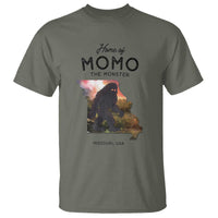 Momo The Monster Folklore T Shirt Louisiana Missouri Cryptid Lover Gift