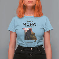 Momo The Monster Folklore T Shirt For Women Louisiana Missouri Cryptid Lover Gift