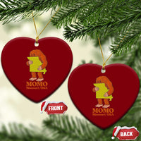 Missouri Cryptid Local Legend Ceramic Ornament Momo The Monster Lover Graphic