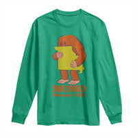 Missouri Cryptid Local Legend Long Sleeve Shirt Momo The Monster Lover Graphic