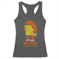 Missouri Cryptid Local Legend Racerback Tank Top Momo The Monster Lover Graphic