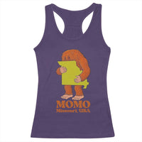 Missouri Cryptid Local Legend Racerback Tank Top Momo The Monster Lover Graphic