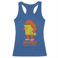 Missouri Cryptid Local Legend Racerback Tank Top Momo The Monster Lover Graphic