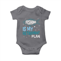 Fishing Is My Retirement Plan Baby Onesie Perfect For Retirees And Fishing Lovers - Wonder Print Shop