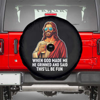 Funny Religious Jesus Spare Tire Cover Wait Im Goated