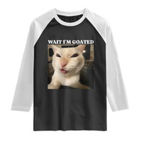 Funny Cat Meme Lover Raglan Shirt