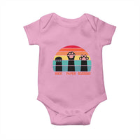 Funny Vintage Black Cat Introvert Baby Onesie Rock Paper Scissors Paw