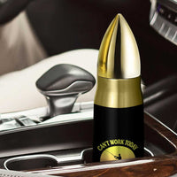 Funny Fishing Enthusiast Gift Bullet Tumbler I Cant Work Today My Arm Is In A Cast