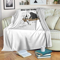 Funny Physics Cat Meme Throw Blanket What Cats Really Think