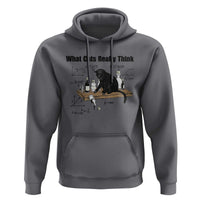 Funny Physics Cat Meme Hoodie What Cats Really Think