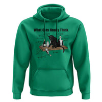 Funny Physics Cat Meme Hoodie What Cats Really Think
