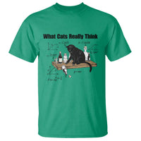 Funny Physics Cat Meme T Shirt What Cats Really Think
