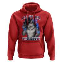 Funny Alpha Wolf Ironic Meme Hoodie Let Me See Your Feet