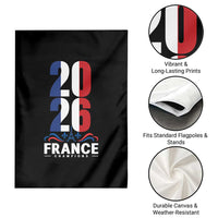 Vintage France Soccer Fan Garden Flag French Football Pride 2026