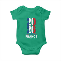 Vintage France Soccer Fan Baby Onesie French Football Pride 2026