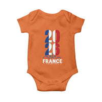 Vintage France Soccer Fan Baby Onesie French Football Pride 2026