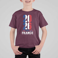 Vintage France Soccer Fan T Shirt For Kid French Football Pride 2026