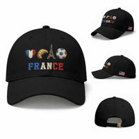 French Football Fan Baseball Cap France Soccer Game Day Gift