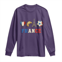 French Football Fan Long Sleeve Shirt France Soccer Game Day Gift