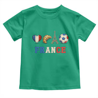 French Football Fan Toddler T Shirt France Soccer Game Day Gift