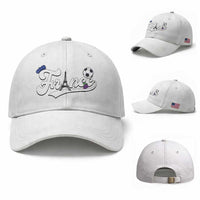 France Soccer Supporter Baseball Cap Game Day French Football Gift