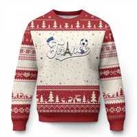France Soccer Supporter Ugly Christmas Sweater Game Day French Football Gift