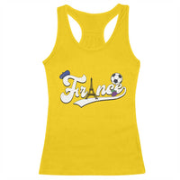 France Soccer Supporter Racerback Tank Top Game Day French Football Gift