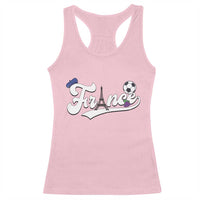 France Soccer Supporter Racerback Tank Top Game Day French Football Gift