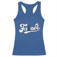 France Soccer Supporter Racerback Tank Top Game Day French Football Gift