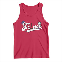 France Soccer Supporter Tank Top Game Day French Football Gift