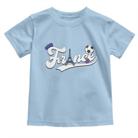 France Soccer Supporter Toddler T Shirt Game Day French Football Gift