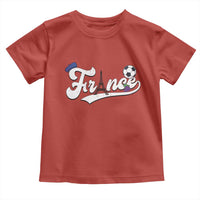 France Soccer Supporter Toddler T Shirt Game Day French Football Gift