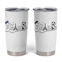 France Soccer Supporter Tumbler Cup Game Day French Football Gift
