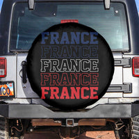 France Pride French Flag Patriotic Supporter Spare Tire Cover